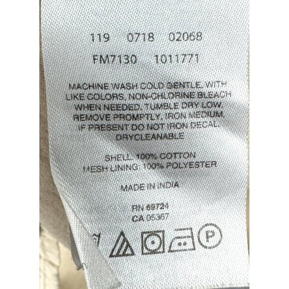 Columbia PFG Performance Fishing Gear Shirt Men's M/M Beige Vented Short Sleeve - Picture 3 of 15